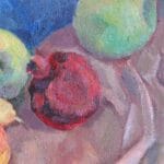 Still life with fruits, oil, canvas, 24x18''